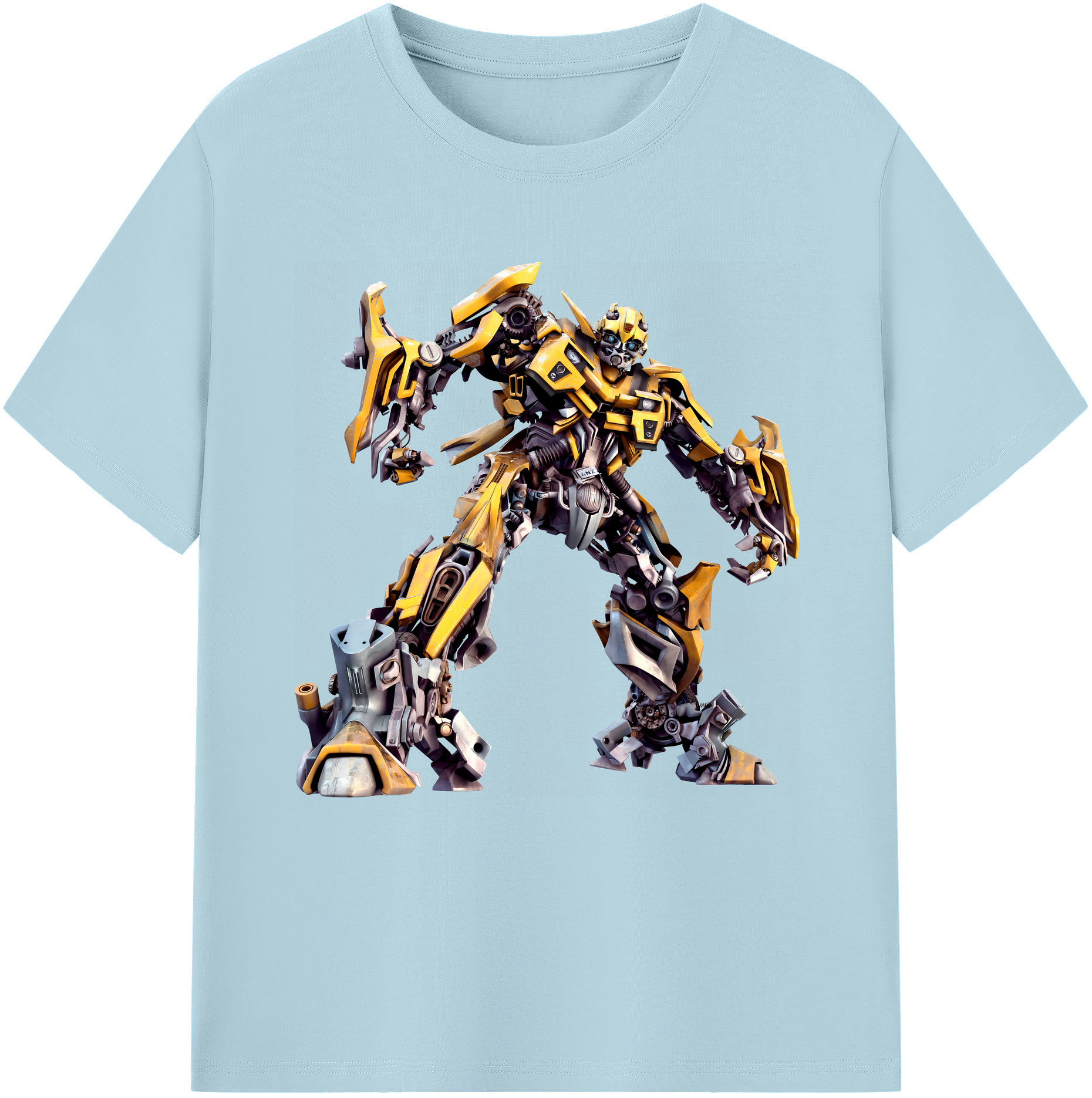 （画像用） Transformers トランスフォーマー 綿100％半袖Tシャツ（フロントプリント）